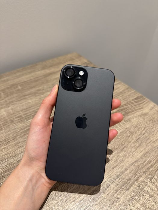 iPhone 15, 256 GB, Black — ідеальний стан.