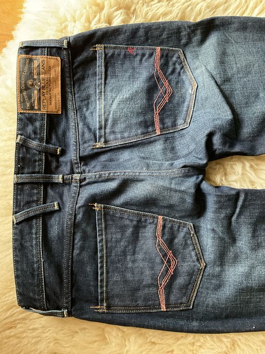 Spodnie Replay Anbass Slim Jeans W30 L32 – jak nowe!
