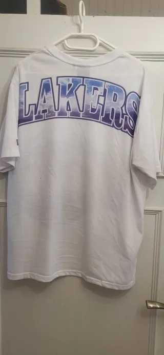 T-shirt Lakers biały