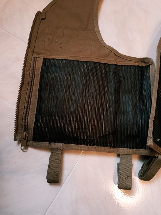 Colete tático, porta mas e bolsa acessorios