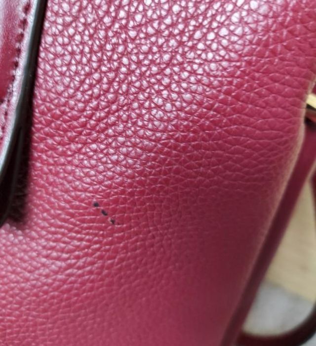 Бордова стильна класична сумка Michael kors