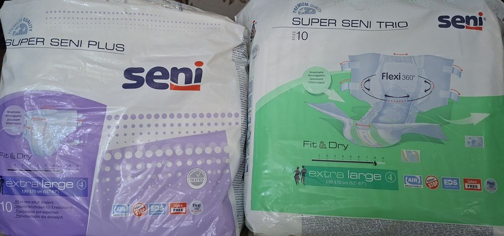 Oddychające poeluchomajtki dla dorosłych  extra large 4