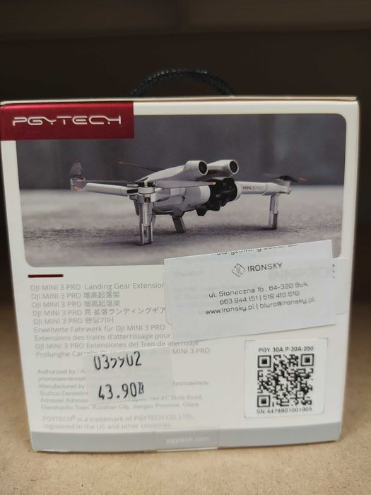 Podwyższenie podwozia Do DJI Mini 3 Pro