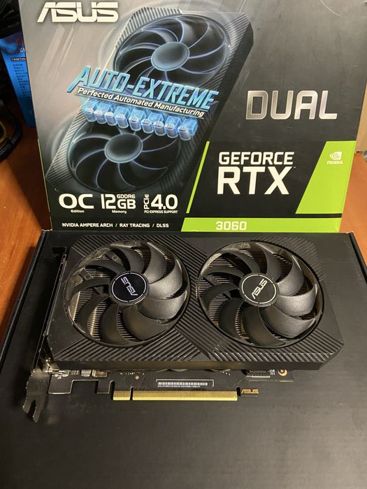 Відеокарта Asus Dual RTX 3060 12GB