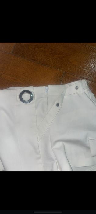 Calções brancos senhora