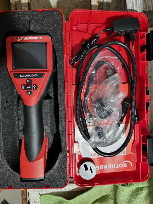 Profesionalna kamera inspekcyjna Rothenberger ROSCOPE i2000 TEC