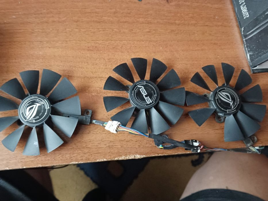 Вентиляторы GTX ASUS ROG STRIX 1080ti 1080 1070ti PLD09210S12M