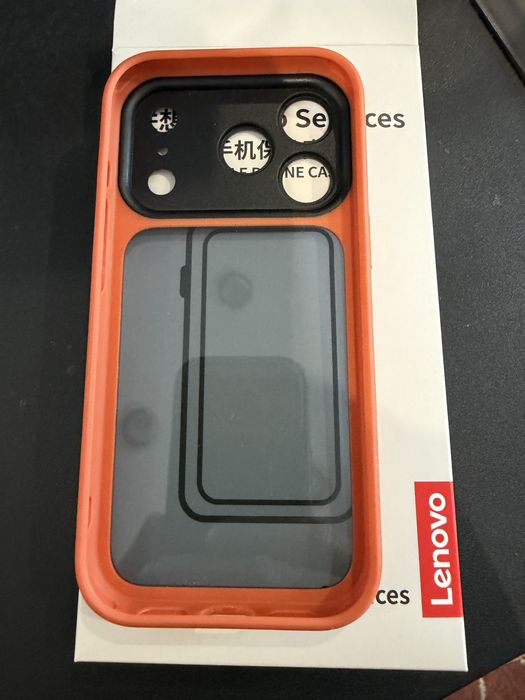 Etui case do Iphone 17 Pro pomarańczowe
