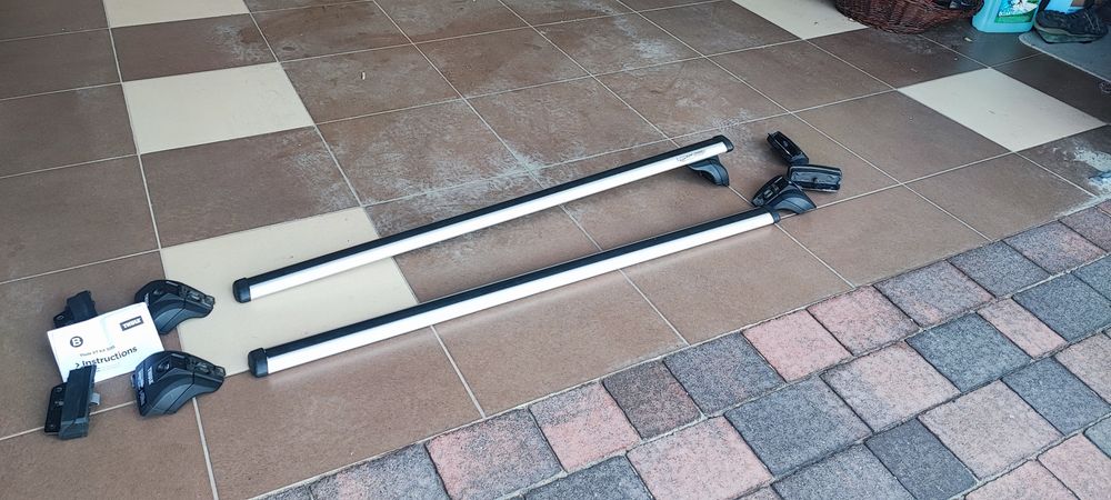 Thule bagażnik dachowy belki bazowe stopy Thule 753