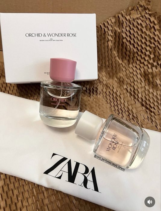 Жіночі парфуми від ZARA ORCHID  + WONDER ROSE оригінал