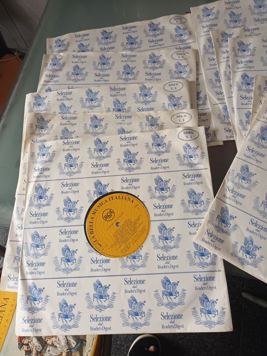 Colecção  de 10 LP's Música Clássica  Italiana  Colecção  Limitada
