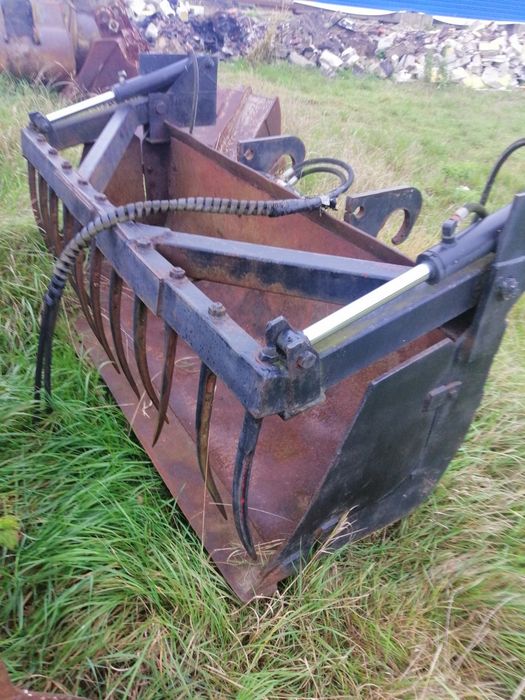 Ładowarka claas targo łyżka do obornika szczęka hydraulika