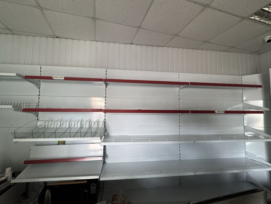 Стелажі торгові, хололильна вітрина