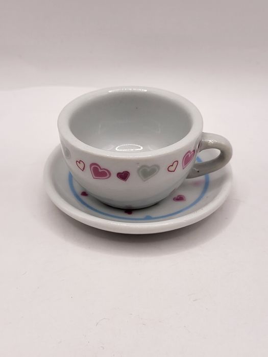 Porcelanowy, mini zestaw do herbaty, 9 elementów Peppa Pig