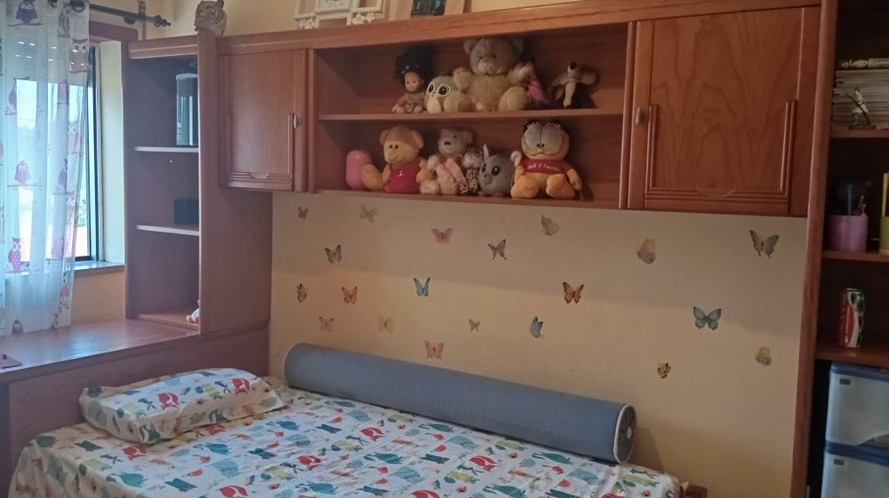 Estúdio para quarto de solteiro