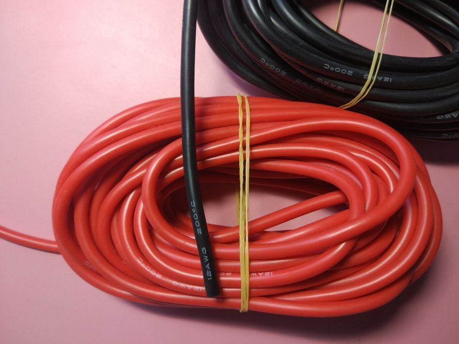 0 2 4  7 12awg 10awg 2awg 16awg 18awg 20 22 24awg в силіконі