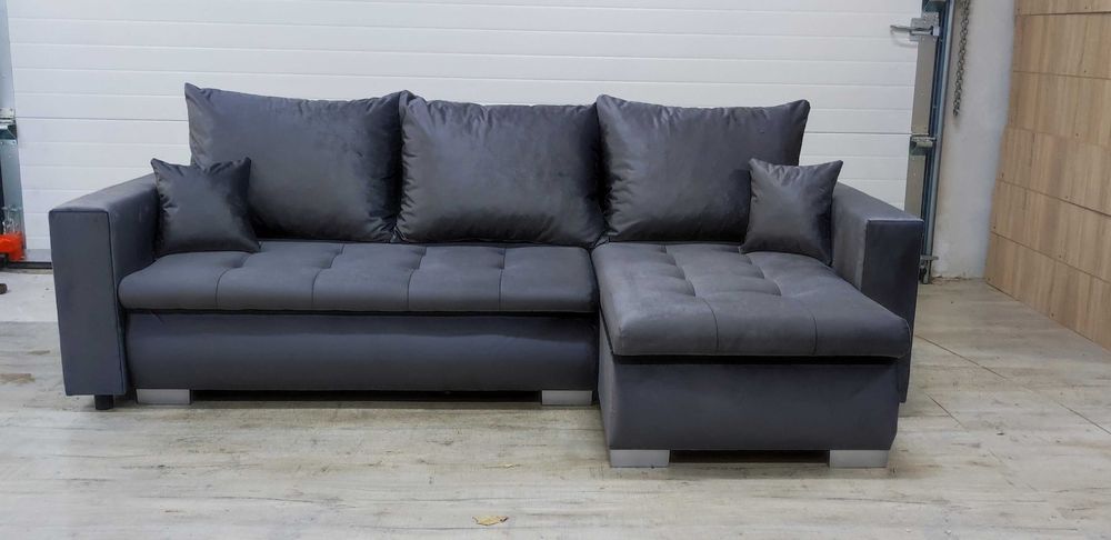 Narożnik Bruno z bokami | Rozkładana kanapa | Funkcja spania