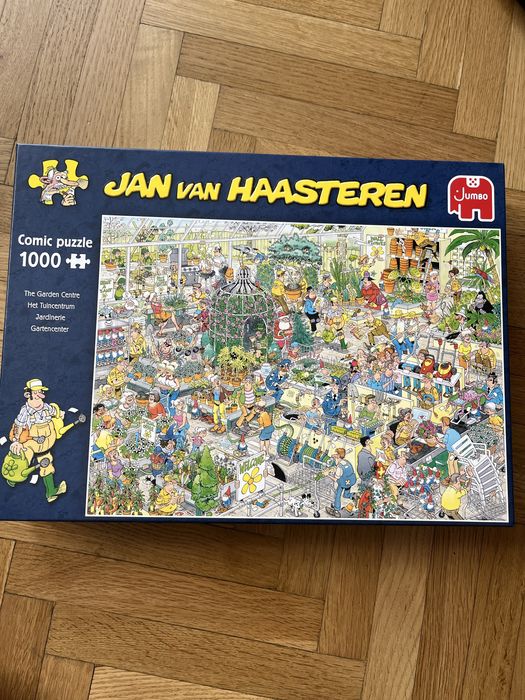 Puzzle jan van haasteren targi ogrodnicze 1000 elementów