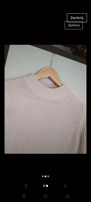 Sweter jesienny h&m