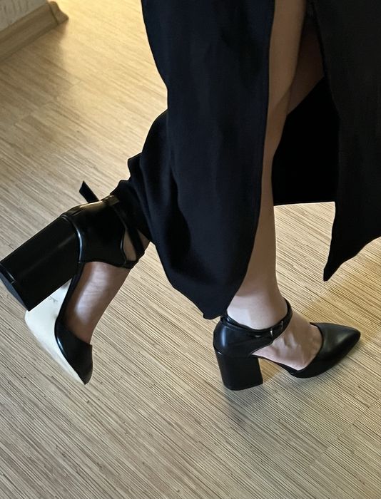 Туфлі-човники чорні