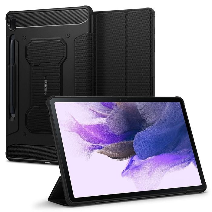 Etui Spigen Rugged Armor "Pro" Do Galaxy Tab S7 Fe 5G 12.4 Black