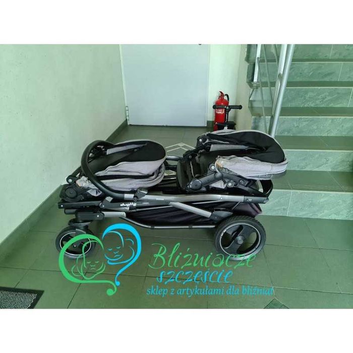 Włoski wózek 4w1 dla bliźniąt KOMIS