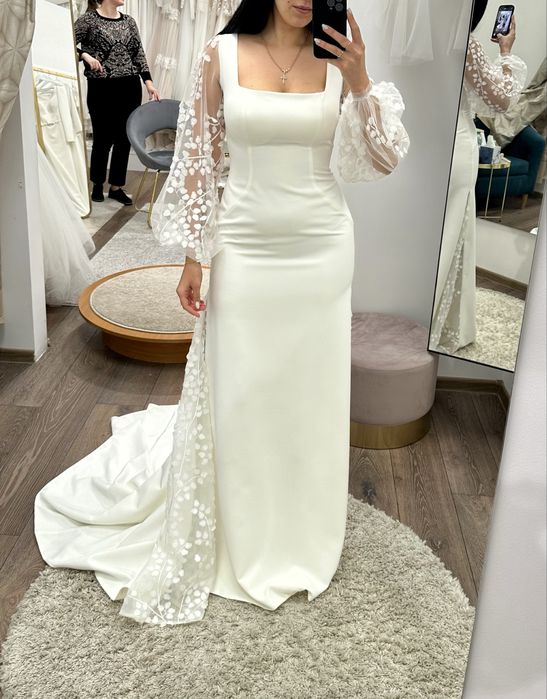 Elegancka suknia ślubna
