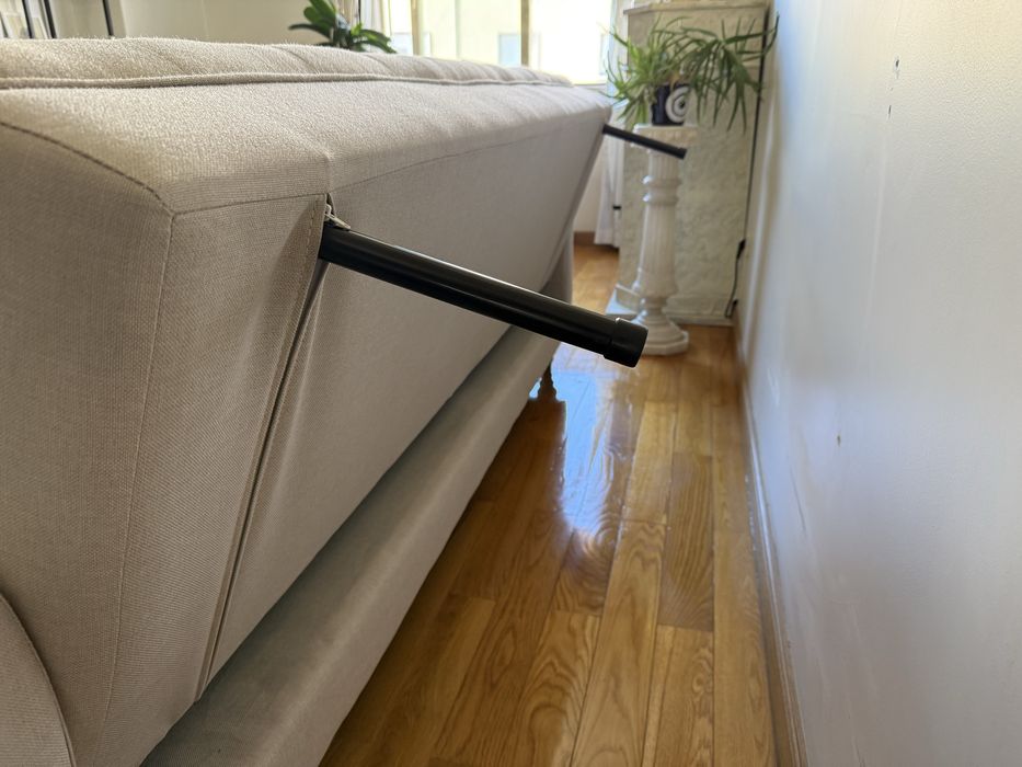 Sofá-cama clic-clac 3 lugares – Conforama