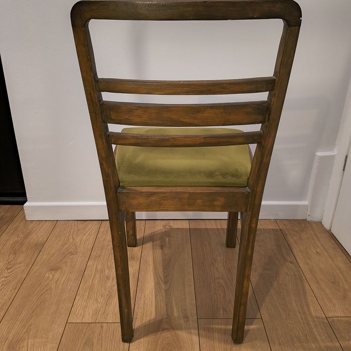 Krzesła Gościcińska Fabryka Mebli retro antyk renowacja krzesło drewno