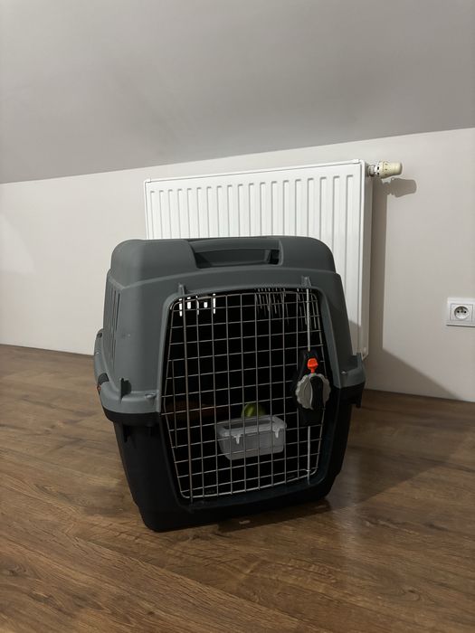 Transporter dla psa klatka kojec duży do samochodu