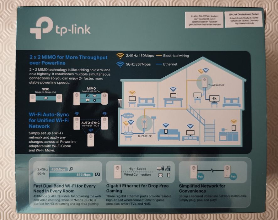 Repetidor Wi-Fi Tp-Link AV1300