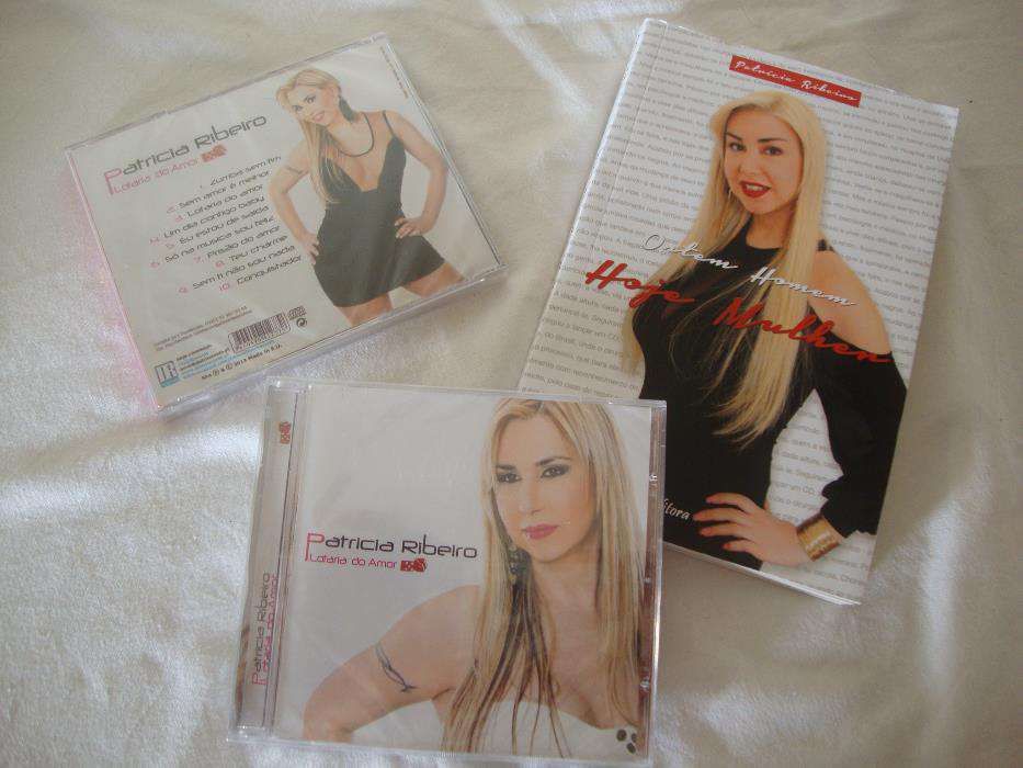 Dois Cd´s Patricia Ribeiro (Tudo novo)