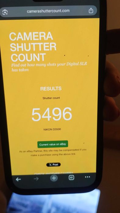 Aparat Nikon D3500 + obiektyw futerał stan idealny