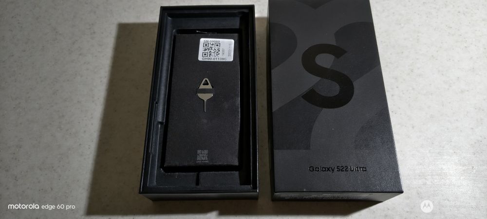 Oryginalne pudełko Samsung S22 Ultra