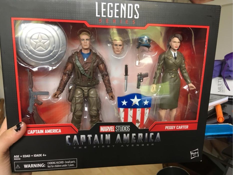 Marvel Legends Captain America First Avenger 2-Pack 15cm Hasbro NOWY