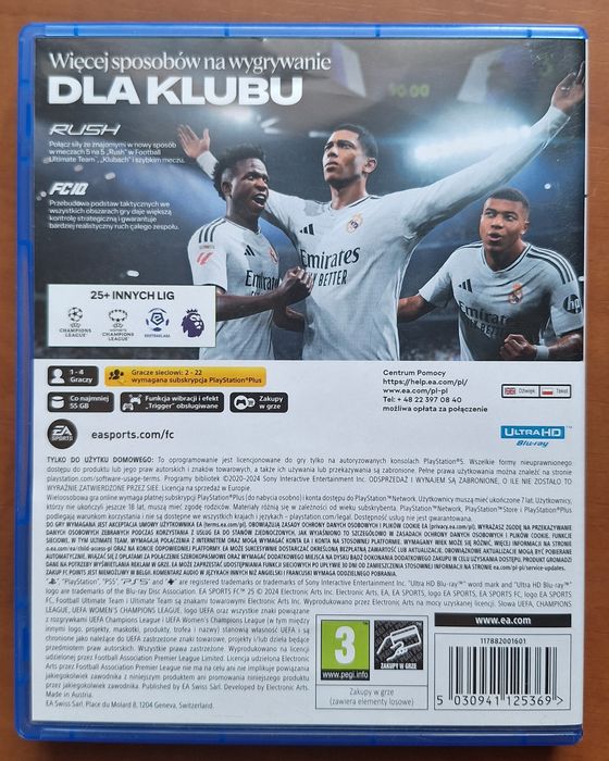 FC 25 PS5 polska wersja