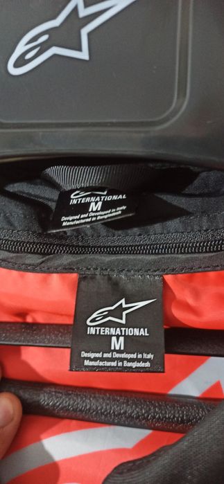 Casaco Alpinestars T-GP Plus R V4 Black / White M