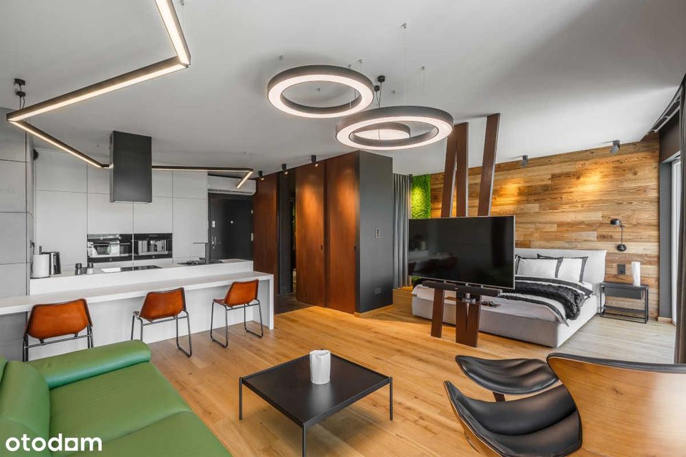 Apartament na 18 piętrze z widokiem na Wisłok, smart home,