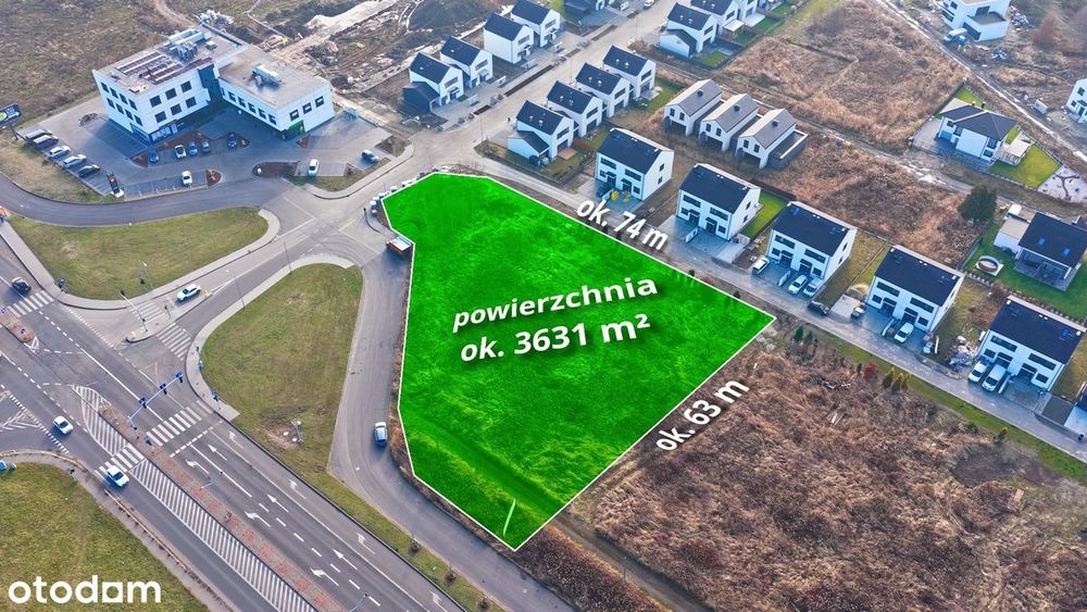 Teren Działka Plac Handlowy Usługi Punkt Sprzedaży Komis Gastro Sklep