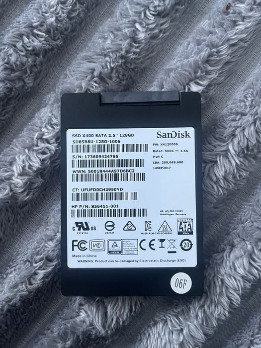 Ssd SanDisk SD8SB8U-128G-1006 - 128GB