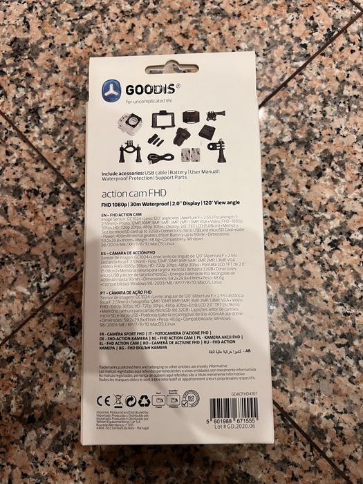 Goodis Action Camera *never used*64585738376449121