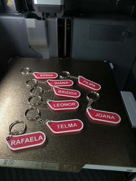 Porta Chaves Personalizados (impressão 3D)