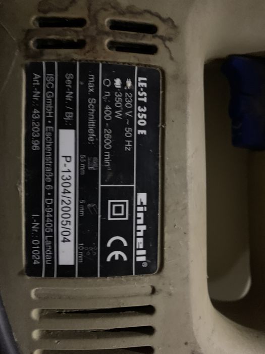 Einhell 350e tico tico