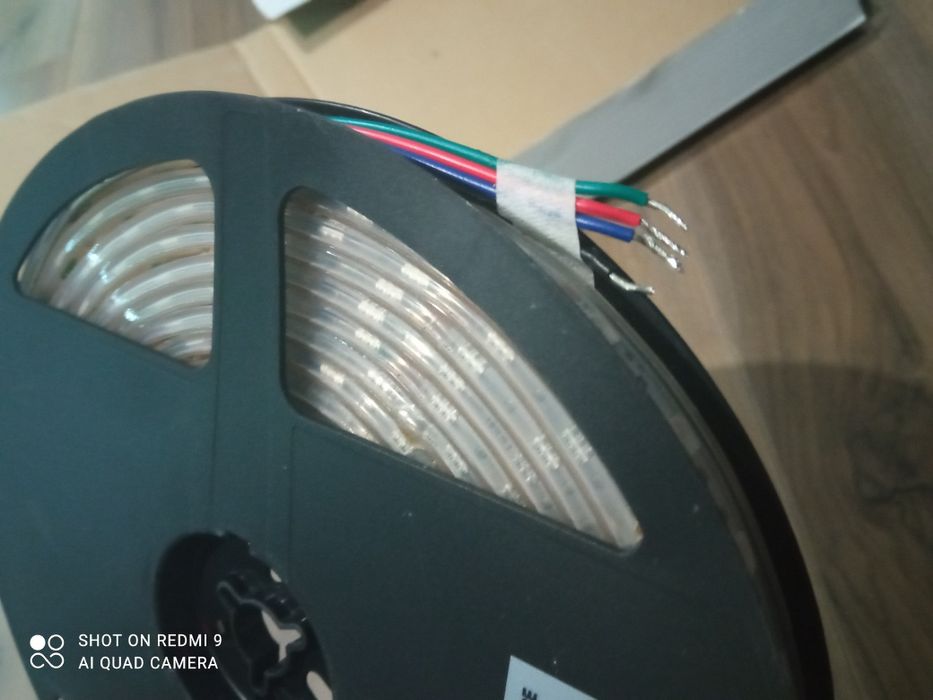 Taśma LED  67w 300led 24v RGB IP65 5m