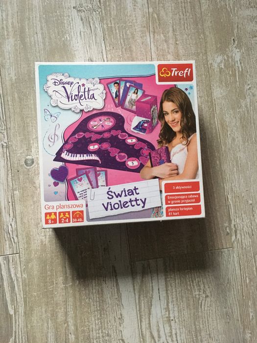 Gra Świat Violetty Zabawka Gra planszowa Dzieczynki