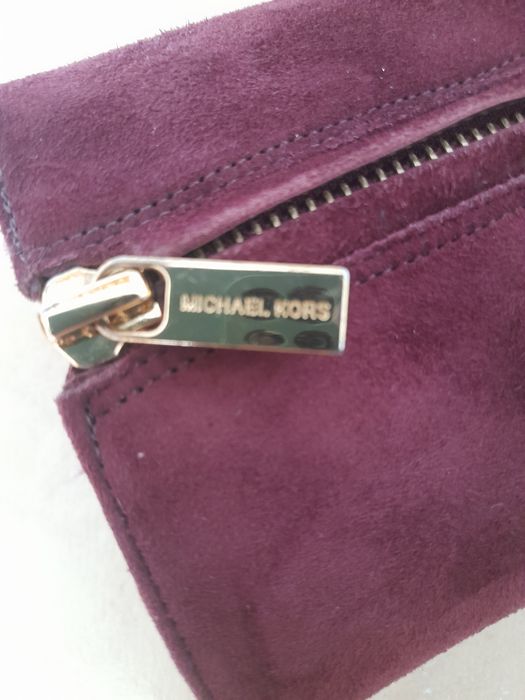 Ботильоны Michael kors из нат.замши, цвета бордо, бургунди