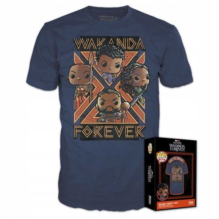 Funko POP Black Panther Wakanda Forever Koszulka rozm. XL C348