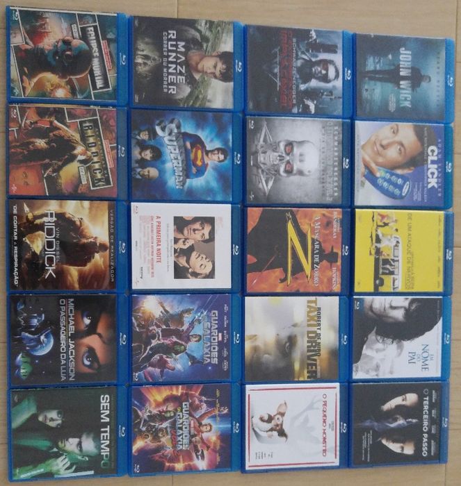 Conjunto de Blurays - Parte 2