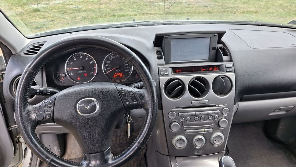 2003 r. MAZDA 6 benzyna 1.8 HAK  KLIMA sprawna
