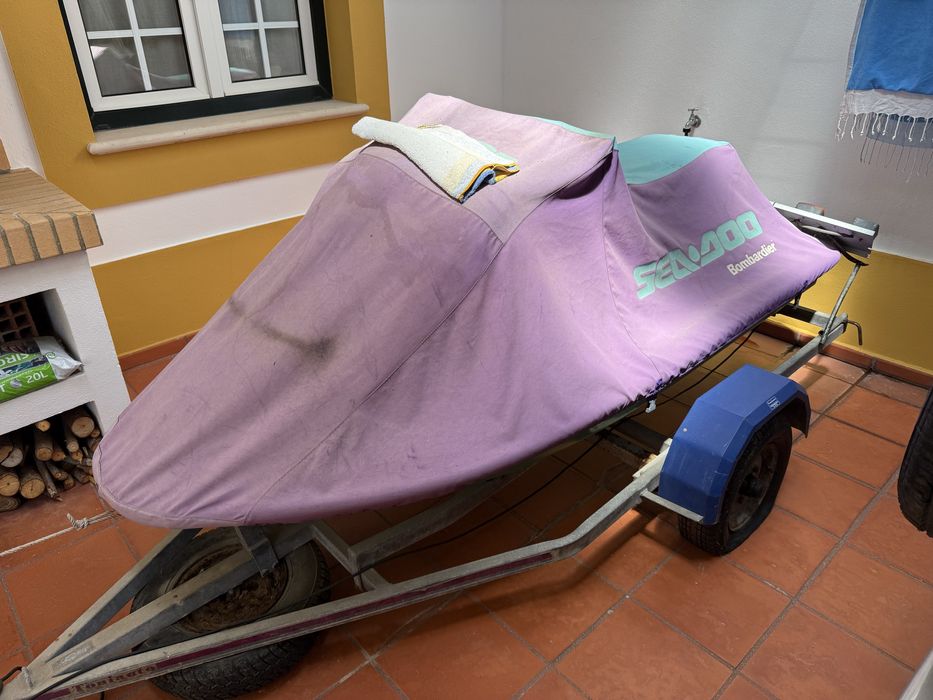 Seadoo XP 650 – 1993 • Pouco uso • Com atrelado Toniauto